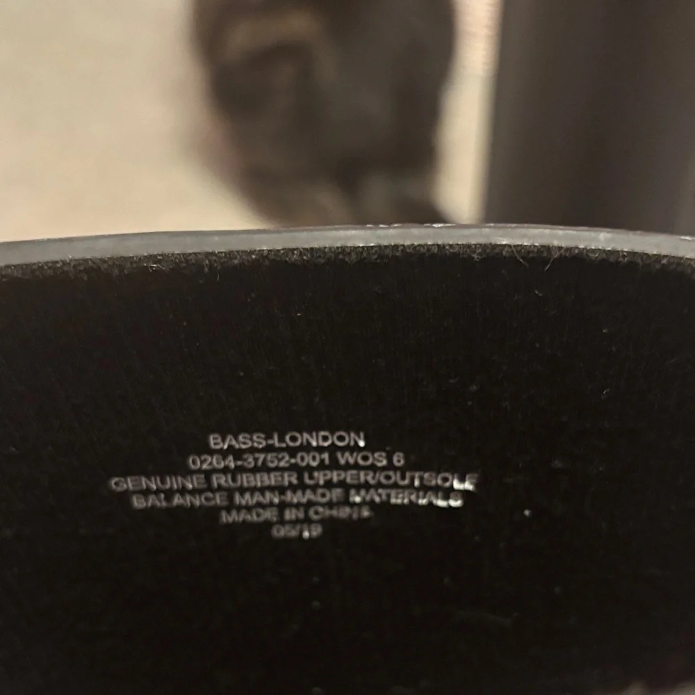 G.H. Bass & Co. Black Tall Rubber Rain Boots